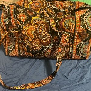 Vera Bradley small duffle and makeup bag